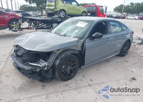 2025 Honda Civic Sport z USA, uszkodzony, nr VIN 2HGFE2F53SH581486